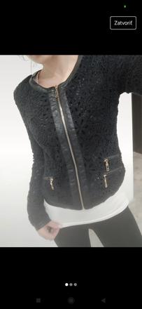 Čipkovaná bunda, xs