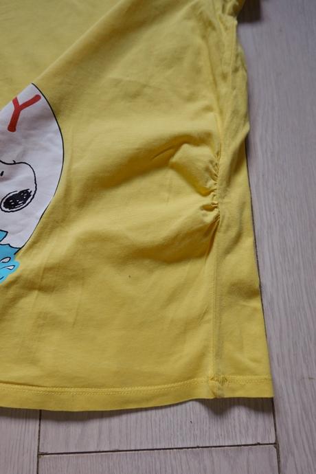 Tehotenské tričko peanuts, m