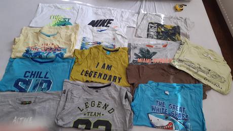 Balík tričiek v.122/128, 122