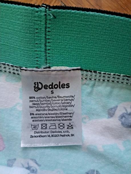 Dedoles mopsíci - nenosené, len opraté, s
