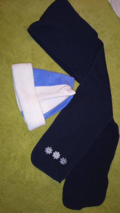 Chlapčenský set, šalik a čiapočka 5-6 rokov, 110