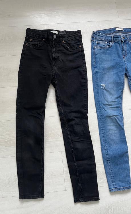 Dve rifle, dve  pulovre, zara,s