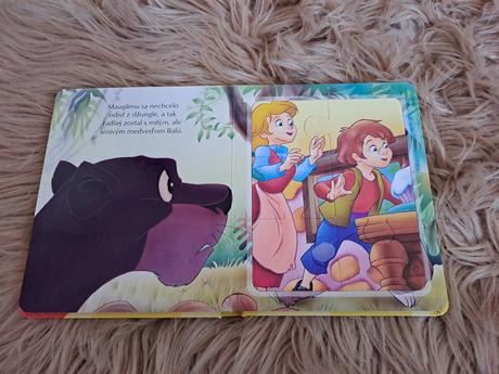 Kniha džunglí s puzzle, 