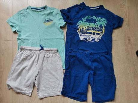 Bavlnené krátke pyžamá, f&f,146