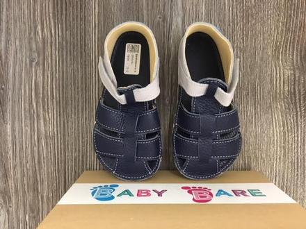 Detské kožené chlapčenské sandálky, baby bare shoes,23 / 25 / 28