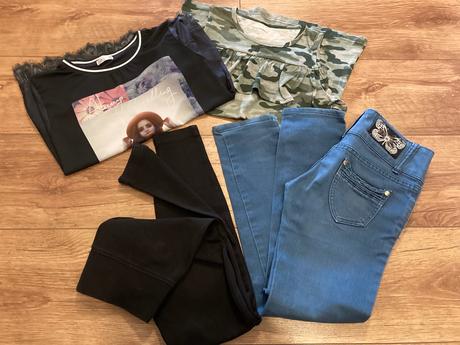 Tričko 2ks nohavice 2ks, 122–134