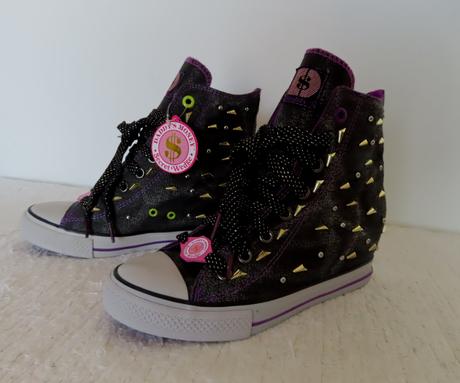 Kotníkové tenisky na skrytej platforme veľ.39, 39