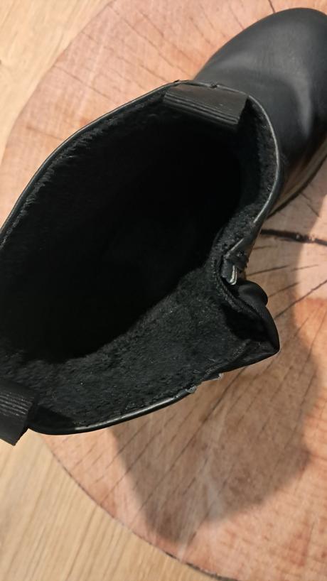 Nepremokavé čižmy na zips 3x obuté, h&m,34