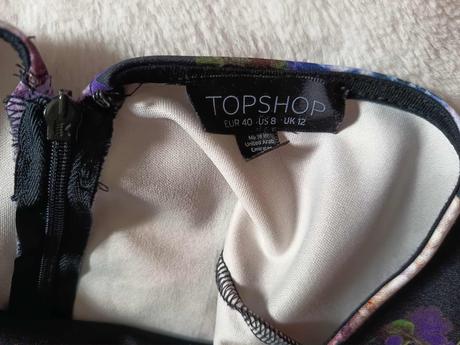 Peplum šaty, topshop,40