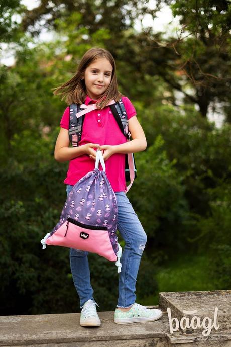 Baagl školská sada zippy panda,