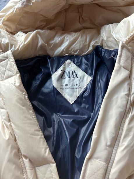 Funkčná páperová bunda, zara,140