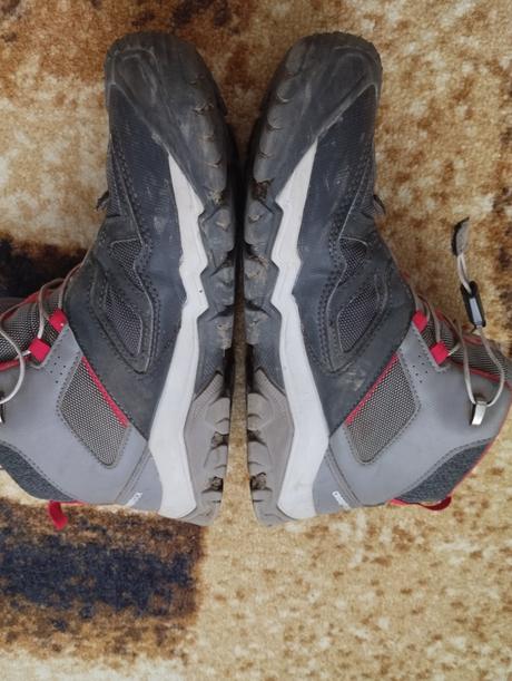 2x turistické topanky quechua, quechua,38