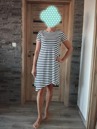 Asimetrické bavlnené šaty, reserved,s