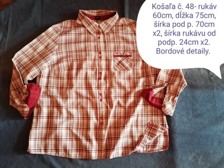 Košeľa 48-50, 48