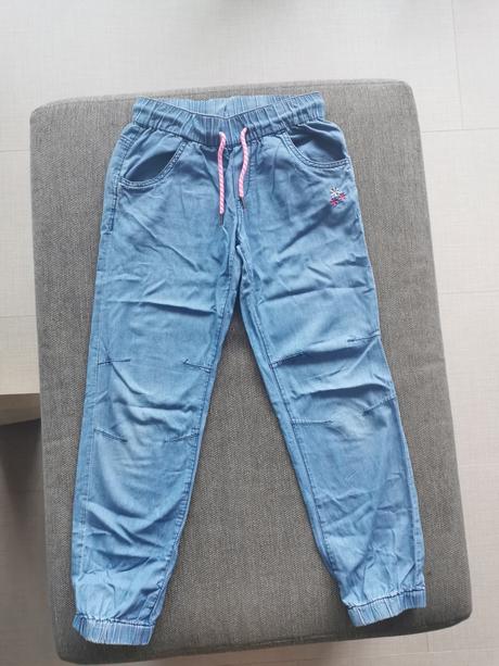 Tenké nohavice 140/146, lewro,140