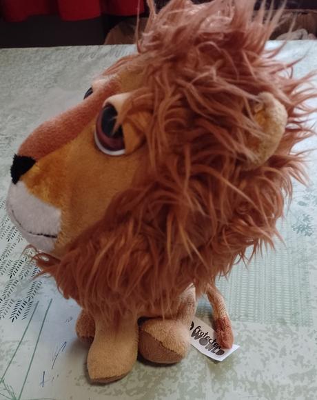 Plyšový hnedý lev, protected world, 25 cm, 