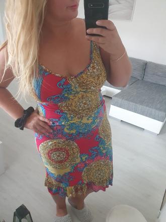 Zltocervene saty l, l