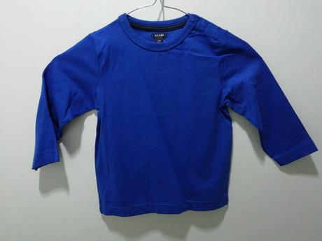Modré tričko kiabi, 92