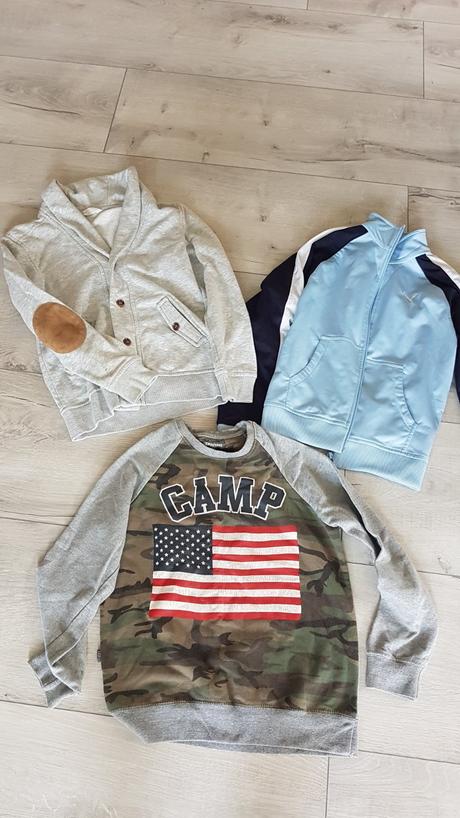 Mikiny, sako...kus 5e, h&m,146