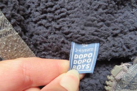 Zateplená mikina - veľ. 104 - zn. dopodopo, dopodopo,104