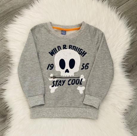 Mikina lebka so zipsom veľ. 110/116, takko,116