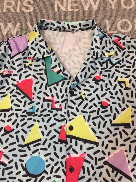 Pansky kostym havajska party 80/90 roky l,