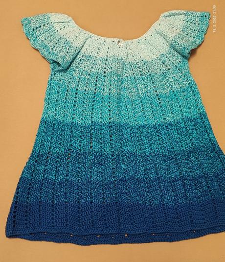 Hačkovaný letný top tričko, 122