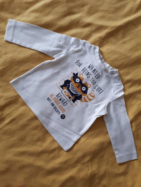 Krémový nátelník s potlačou, c&a,68