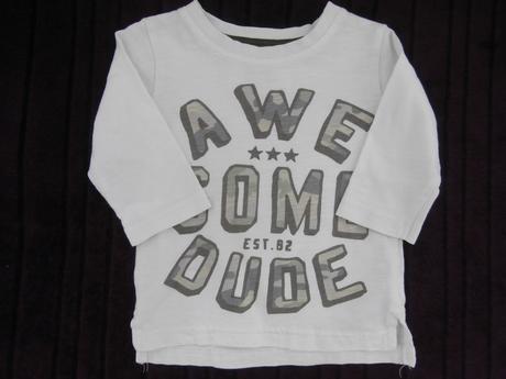 Balík tričiek s dlhým rukávom 6ks, 50–62