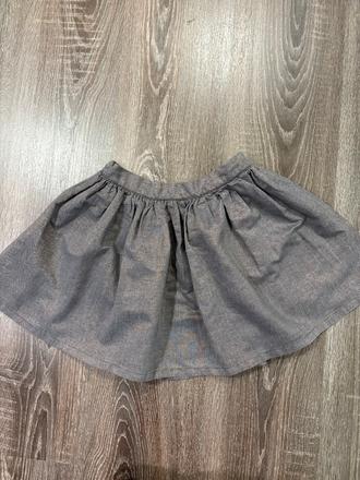 Zef dievcenska metalicka suknicka na 10 rokov, 140