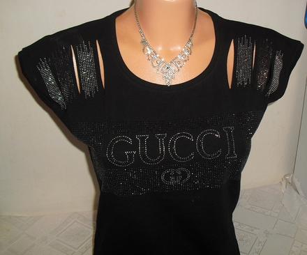 Gucci bavlneny luxusny topik motyli, m