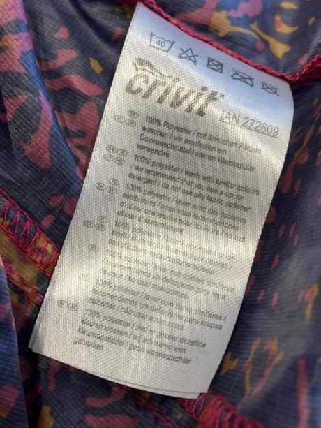 Dámska vetrovka tenká crivit, crivit,s