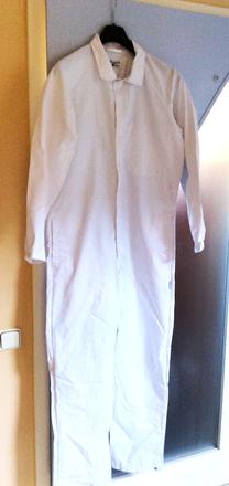 Lekárska biela kombinéza č. l/xl, xl