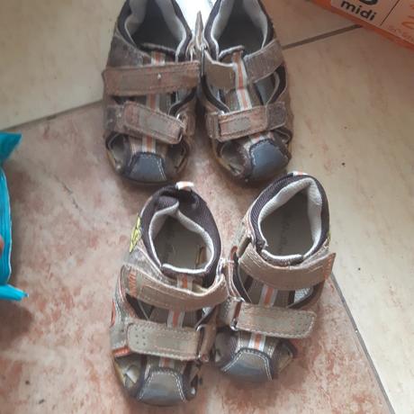 Chlapcenske sandalky  pre dvojičky, 21