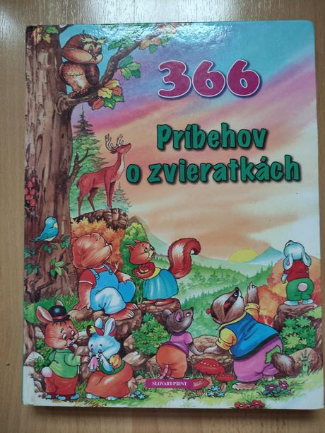 Kniha pre deti - 366 príbehov o zvieratkách,