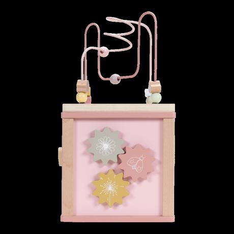 Little dutch kocka s aktivitami pink flowers7022ld, 