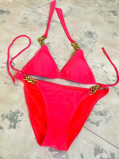 Luxusné neónkové  plavky s/m, s