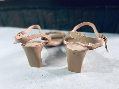 Krásne braided sandále / topánky na nízkom opätku, sinsay,38