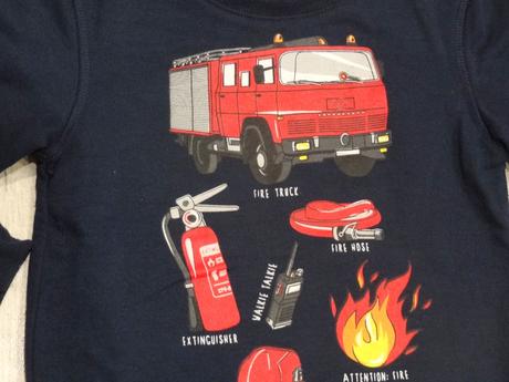 Požiarnicke tričko mikina, dopodopo,104