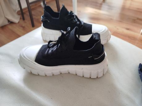 Topánky z talianska na platforme, 41