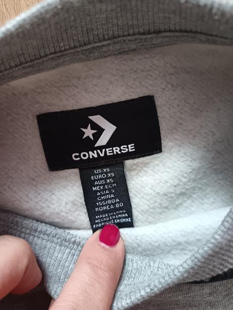 Crop mikina converse, converse,xs