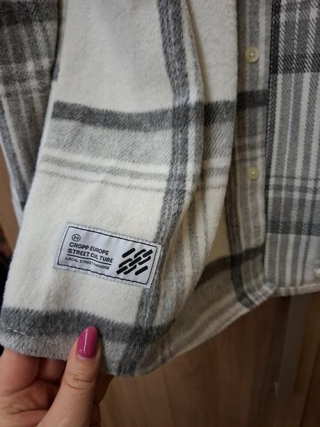 Pánska košeľová mikina, m