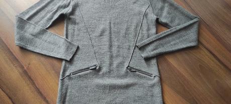 Janina - dámsky predlžený pulóver / šaty, kik,36