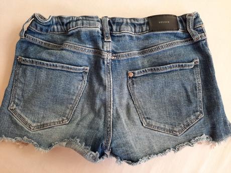 Riflové šortky, h&m,146