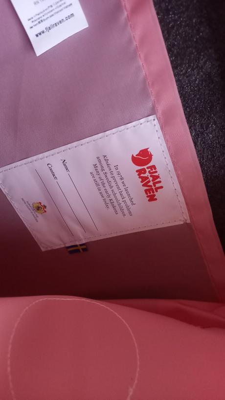 Nový ruksak, fjällräven