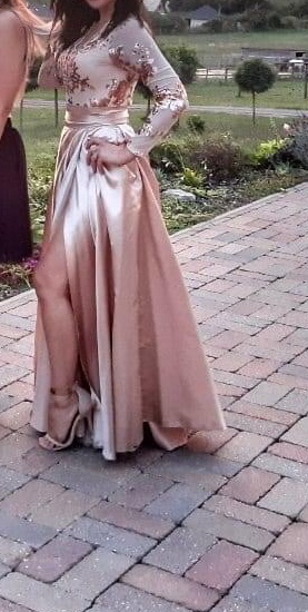 Champaign sukňa s bodyčkom, s