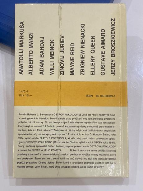 Kniha- silver a jeho pomsta, robert leeson,