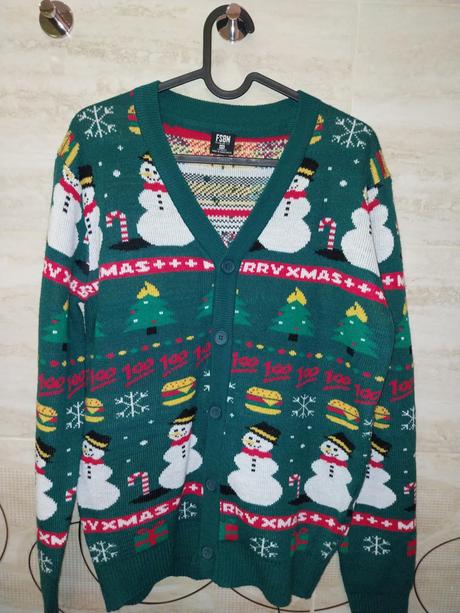 Vianočný sveter, new yorker,l