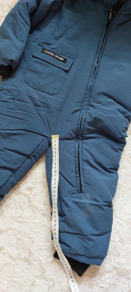 Páperový overal s pravou košušinkou canada goose, 98