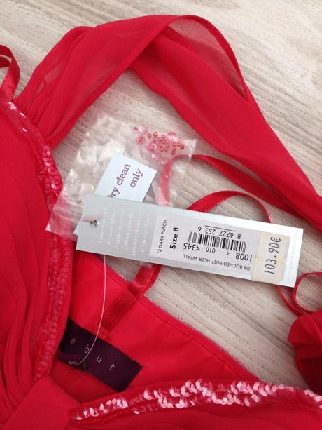 Spoločenské,plesové koktejlové šaty, zn. debenhams, s